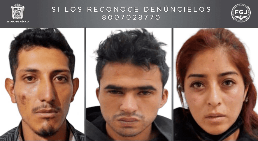 FGJEM sentencia a 50 años a tres personas por secuestro de menor de edad