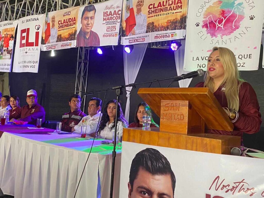 Con Eli Santana sector animalista llevará a Isaac Marcos al triunfo en Amanalco