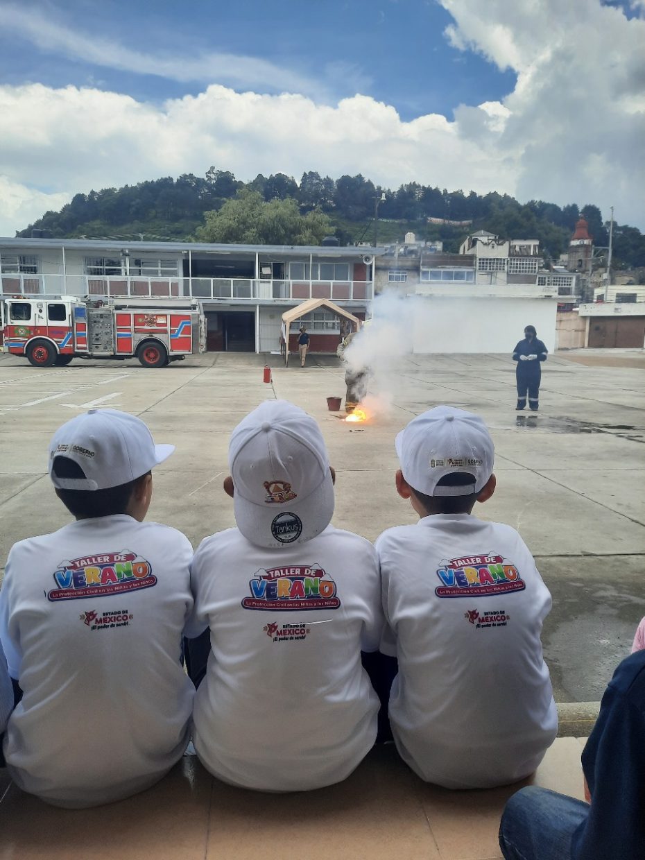 Invita Protección Civil EdoMéx al 25º Taller de Verano para niñas y niños