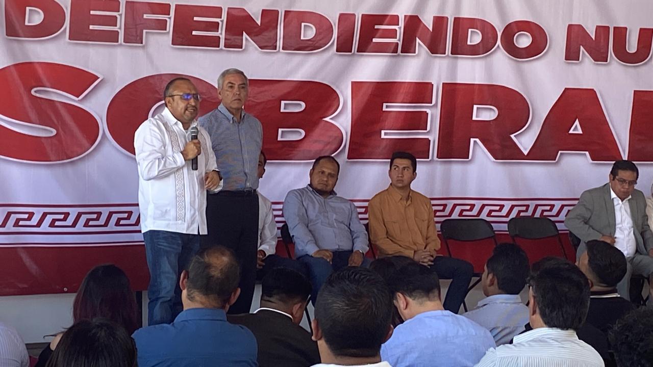 Cierran filas en Almoloya de Juárez por la Soberanía Nacional y el respaldo a la presidenta Sheinbaum