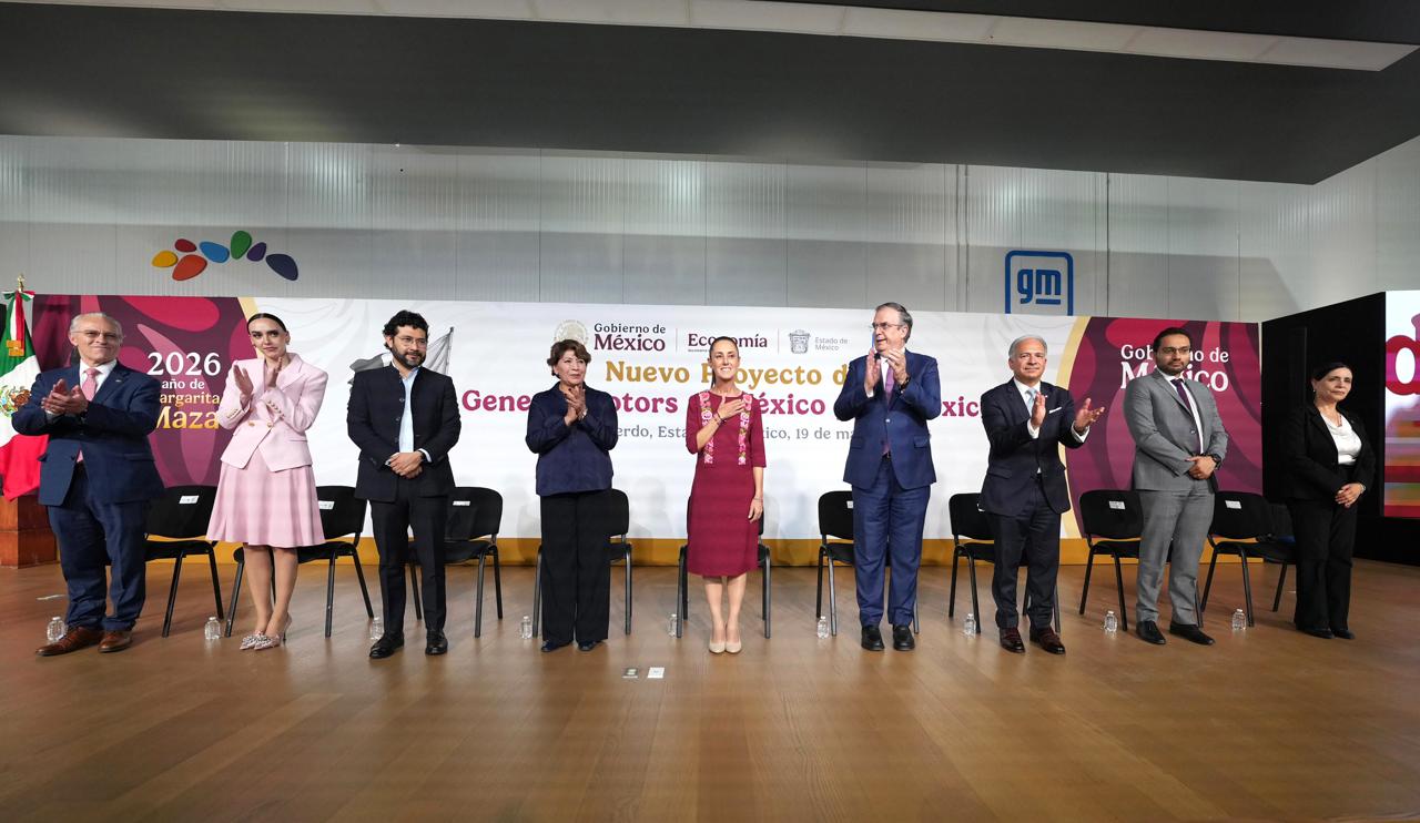Delfina Gómez reconoce compromiso de la Presidenta Claudia Sheinbaum con el Plan México